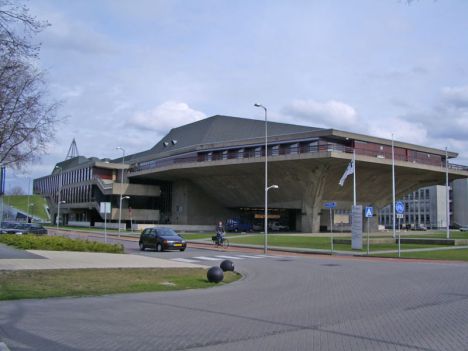 The auditorium of TU Delft